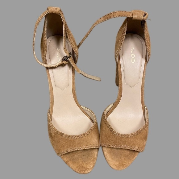 Aldo Beige High Heels - 8.5 - Picture 1 of 6